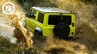 OFF ROAD Suzuki Jimny VS Dacia Duster  Top Gear [upl. by Annaujat]