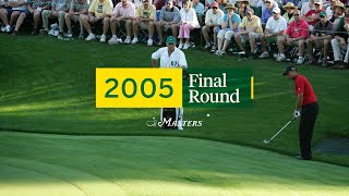 2005 Masters Tournament Final Round Broadcast [upl. by Lladnar]