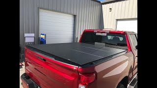 WeatherTech AlloyCover Hard TriFold Pickup Bed Cover [upl. by Annerahs]