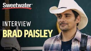 Brad Paisley Interview [upl. by Anohs]