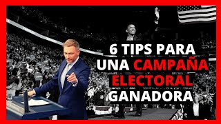 CÓMO HACER UNA CAMPAÑA ELECTORAL 🚀 [upl. by Nonnac843]