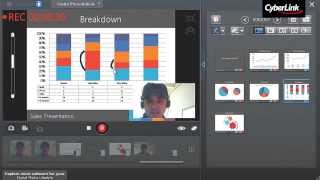 YouCam Tutorial  Create professional presentation video  CyberLink [upl. by Leviralc]