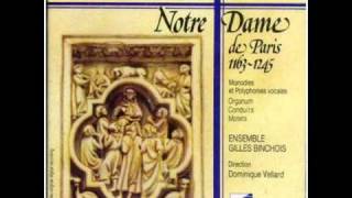 French Medieval Sacred Polyphony Perotin  Organum Alleluia nativitas [upl. by Ytisahc]