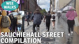 Sauchiehall Street Compilation  Glasgow Scotland [upl. by Defant]