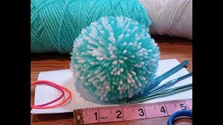 4inch pompom using folded paper [upl. by Abate113]