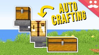 What if Minecraft had Auto Crafting [upl. by Braca]