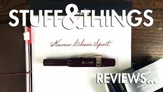 Review Kaweco Classic Sport Fountain Pen [upl. by Virgie]