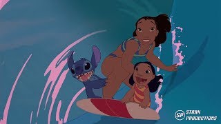 Lilo amp Stitch  Hawaian rollercoaster ride 4K Castellano [upl. by Eelrebma]