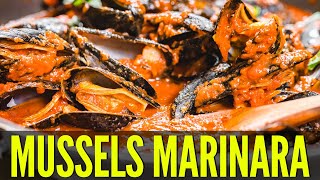 Mussels with Garlic Basil Marinara [upl. by Kehr]