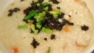 Korean abalone porridge jeonbokjuk [upl. by Derick200]