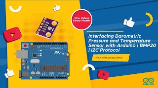 BMP280 Arduino Tutorial  Barometric Pressure and Temperature Sensor  I2C Protocol [upl. by Malone]