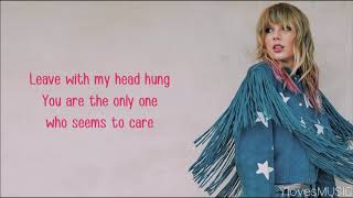 Taylor Swift  Miss Americana amp The Heartbreak Prince Lyrics [upl. by Maddeu885]