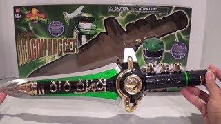 Legacy Dragon Dagger UnboxingReview Mighty Morphin Power Rangers [upl. by Norbel]