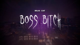 doja cat  boss btch  sped up  lyrics [upl. by Cirtap]