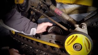 Replacing a Snowmobile Idler Wheel  S1E3 [upl. by Eliath]