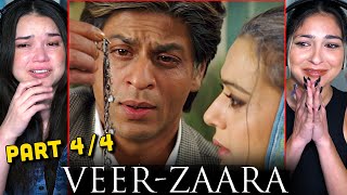 VEER ZAARA Movie Reaction Part 44 amp Review [upl. by Azyl691]