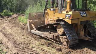 Cat D6T XW Land clearing [upl. by Eart]