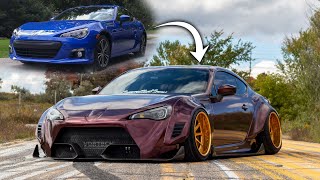 Building a BRZ in 10 MINUTES INSANE TRANSFORMATION [upl. by Klimesh]