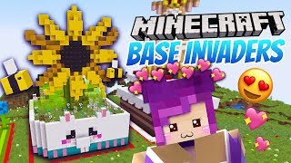 The CUTEST Minecraft Bases  Base Invaders w LDShadowlady Aphmau amp LaurenZSide [upl. by Terrance]