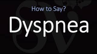 How to Pronounce Dyspnea CORRECTLY Meaning amp Pronunciation [upl. by Mcneil289]