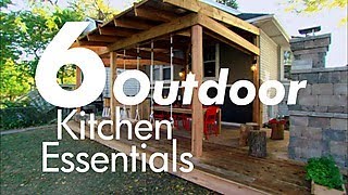 6 Incredible Outdoor Kitchens  DIY Network [upl. by Ronaele]