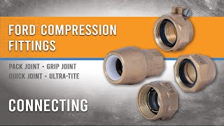 Connecting Ford® Compression Fittings [upl. by Auhsoj444]