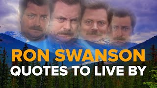 Ron Swanson Quotes To Live By [upl. by Quinlan]