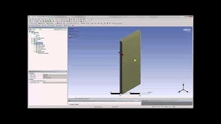 ANSYS System Coupling Two Way Fluid Structure Interaction  Part 1 [upl. by Llenaj335]