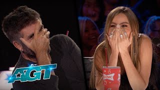 The FUNNIEST AGT Moments  An Act Goes Wrong  AGT 2022 [upl. by Mulry]