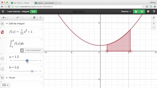 Learn Desmos Integrals [upl. by Nnylidnarb843]