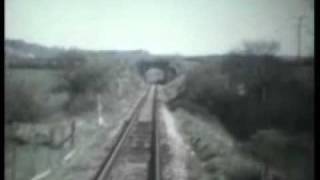 Bridport to Maiden Newton by train in 1975 [upl. by Cornell]