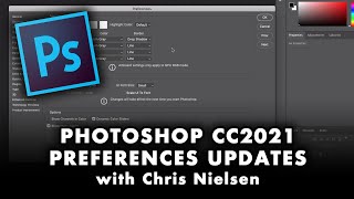 The UPDATED Preferences Settings for Photoshop CC 2021 [upl. by Munmro913]