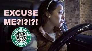 one of my haters was working the Starbucks drive thruand this is what happened [upl. by Ameline]