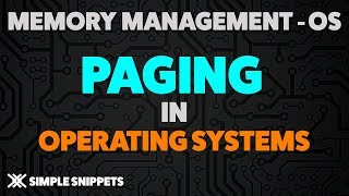 Paging in Operating Systems with Example amp Working  Memory Management [upl. by Irot254]