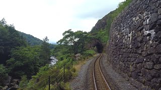 Welsh Highland Railway  Drivers Eye View  Part 1  Porthmadog to Rhyd Ddu [upl. by Dionis]