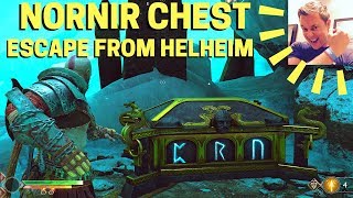 God of War Nornir Chest Escape from Helheim [upl. by Ahsenauj]