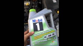 Mobil 1 0w30 full synthetic oil review [upl. by Philbrook]