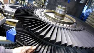 Jet engine turbine blade noise [upl. by Lea]