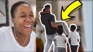 FAINTING PRANK ON HUSBAND while pregnant [upl. by Hearn814]