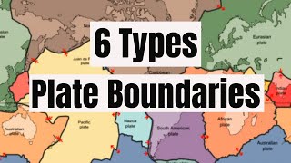 6 Plate Boundaries [upl. by Lash]