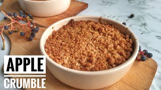 Deliciousnessly  Apple Crumble Recipe [upl. by Pearman767]