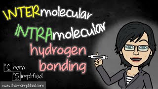 Types of hydrogen bonds with examples  Intermolecular and Intramolecular Bonding  Dr K [upl. by Emrich]