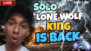 Free Fire Live 🔴 Lone Wolf King 🥴Yanva Gaming 😁 With Comeback Challenge 😂 ff freefire YanvaGaming [upl. by Eluj430]