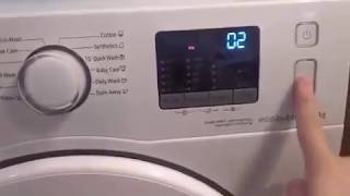 New Samsung Eco Bubble washing machine problem [upl. by Ahsikin]