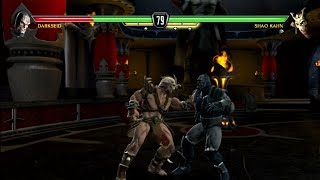 MK VS DC Battles  Darkseid VS Shao Kahn [upl. by Novaat]