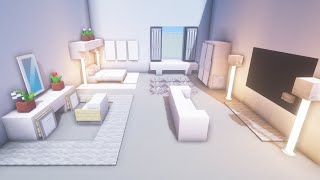 Minecraft Modern Bedroom Build Tutorial [upl. by Maillil]