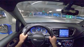 2020 Chrysler Pacifica Limited  POV Night Drive Binaural Audio [upl. by Elorak]