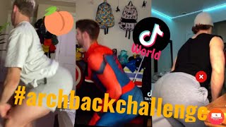 arch back Challenge  tiktok  male edition  compilation [upl. by Springer]