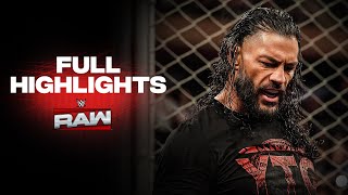 Full Raw highlights March 10 2025 [upl. by Airetnahs]