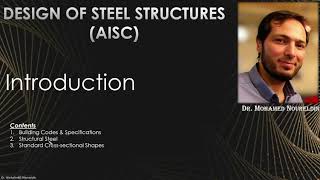 1 Introduction to Design of Steel Structures AISC Dr Noureldin [upl. by Hallerson]